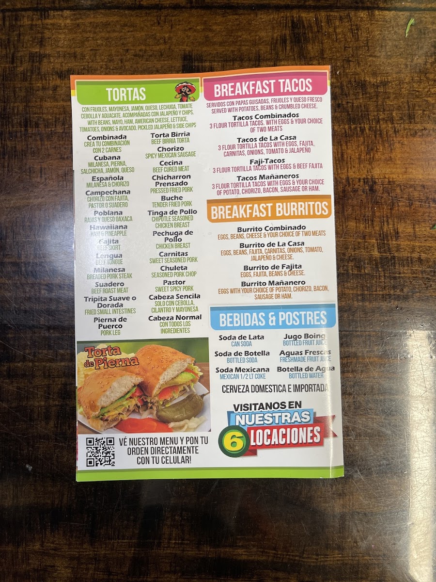 La Salsa Verde Taquería Menu - Image 5